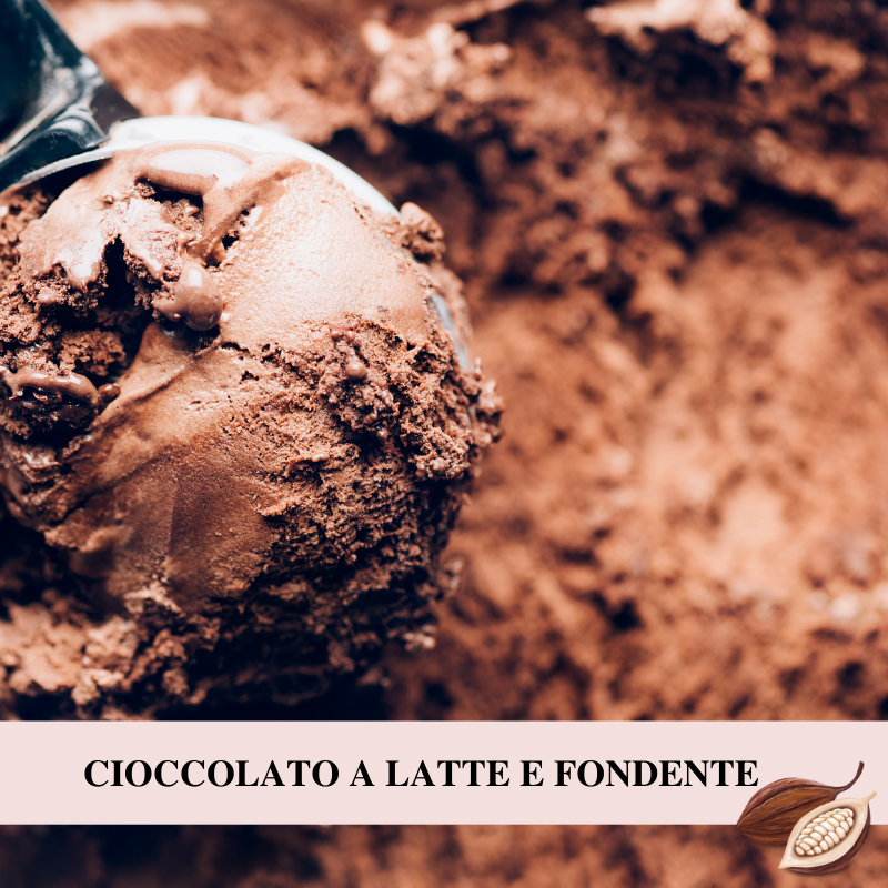 cioccolato a latte e fondente